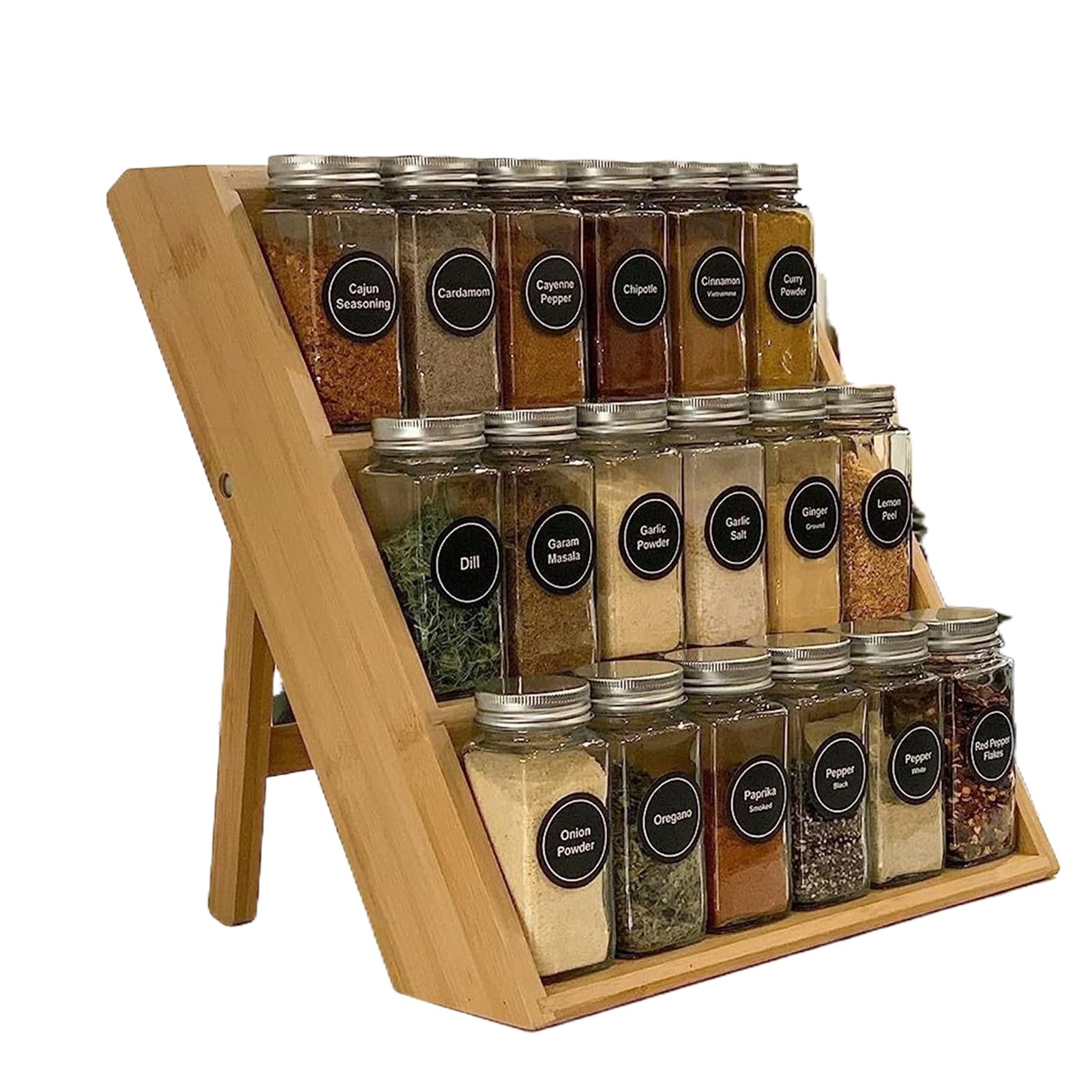 Gewürz-Organizer-Rack Multifunktionales platzsparendes Küchenwerkzeug