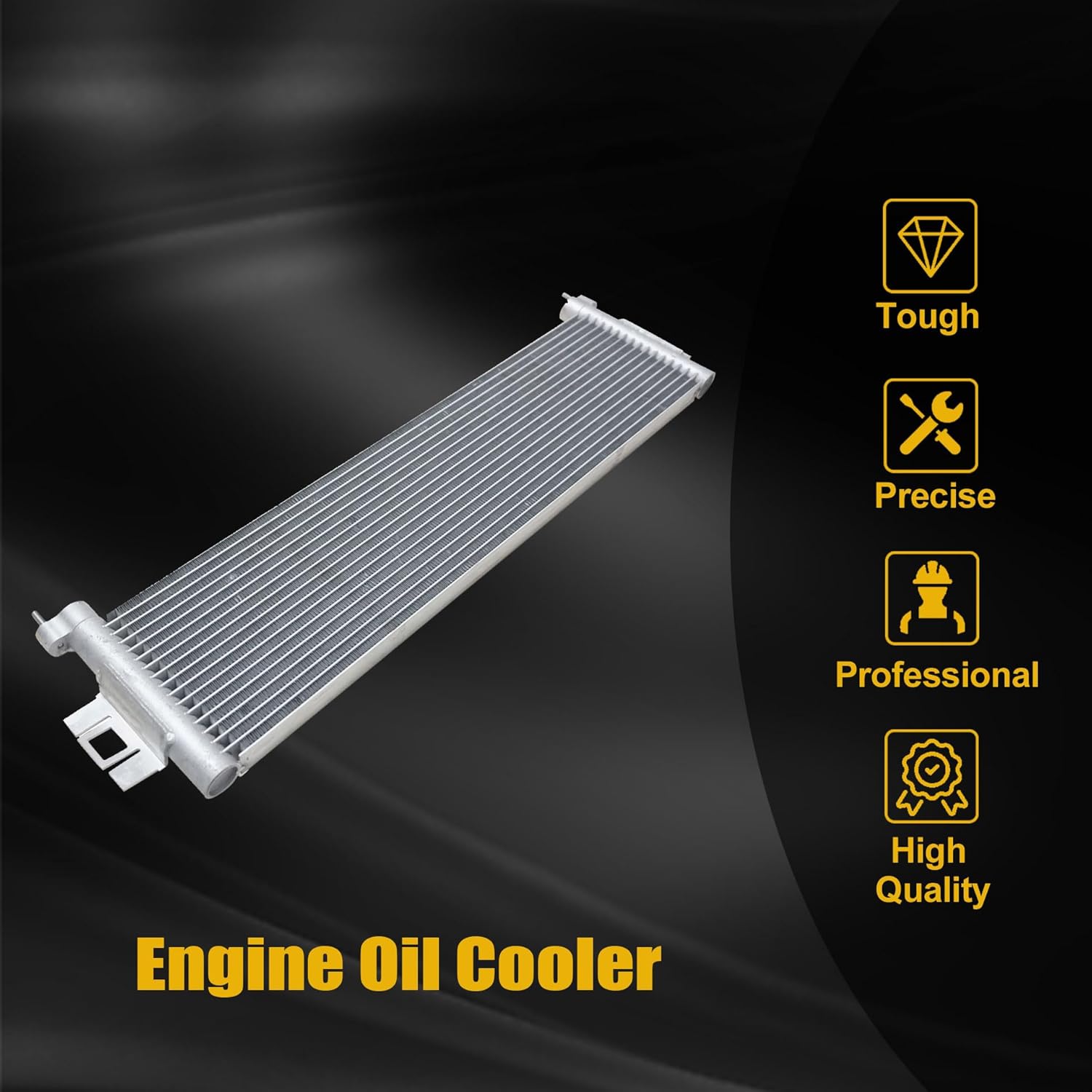 GXARTS Engine Oil Cooler 17215A4DF50 17118095293 Compatible with BMW G80 M3 G82 M4 G87 2021-2023 Compatible with BMW G87 M2 2022-2023