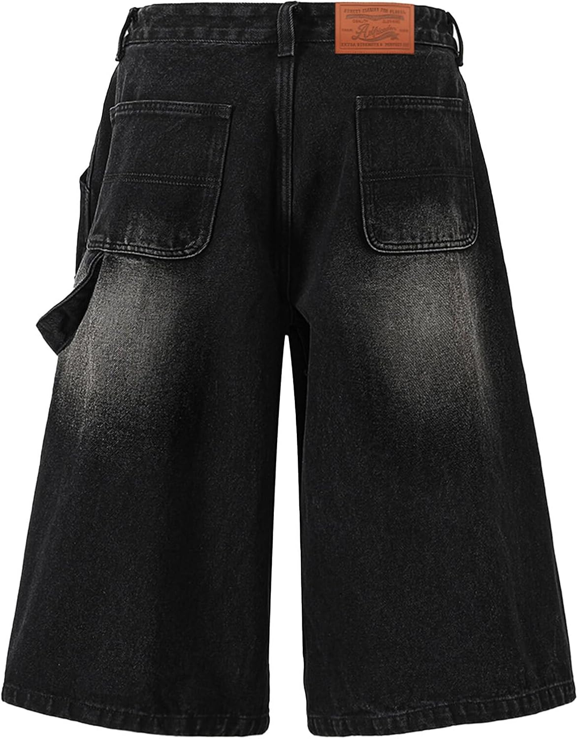 Aelfric Eden Baggy Jorts Basic Acid Wash Loose Fit Long Denim Shorts Y2K Streetwear Summer Short Jeans - Image 4