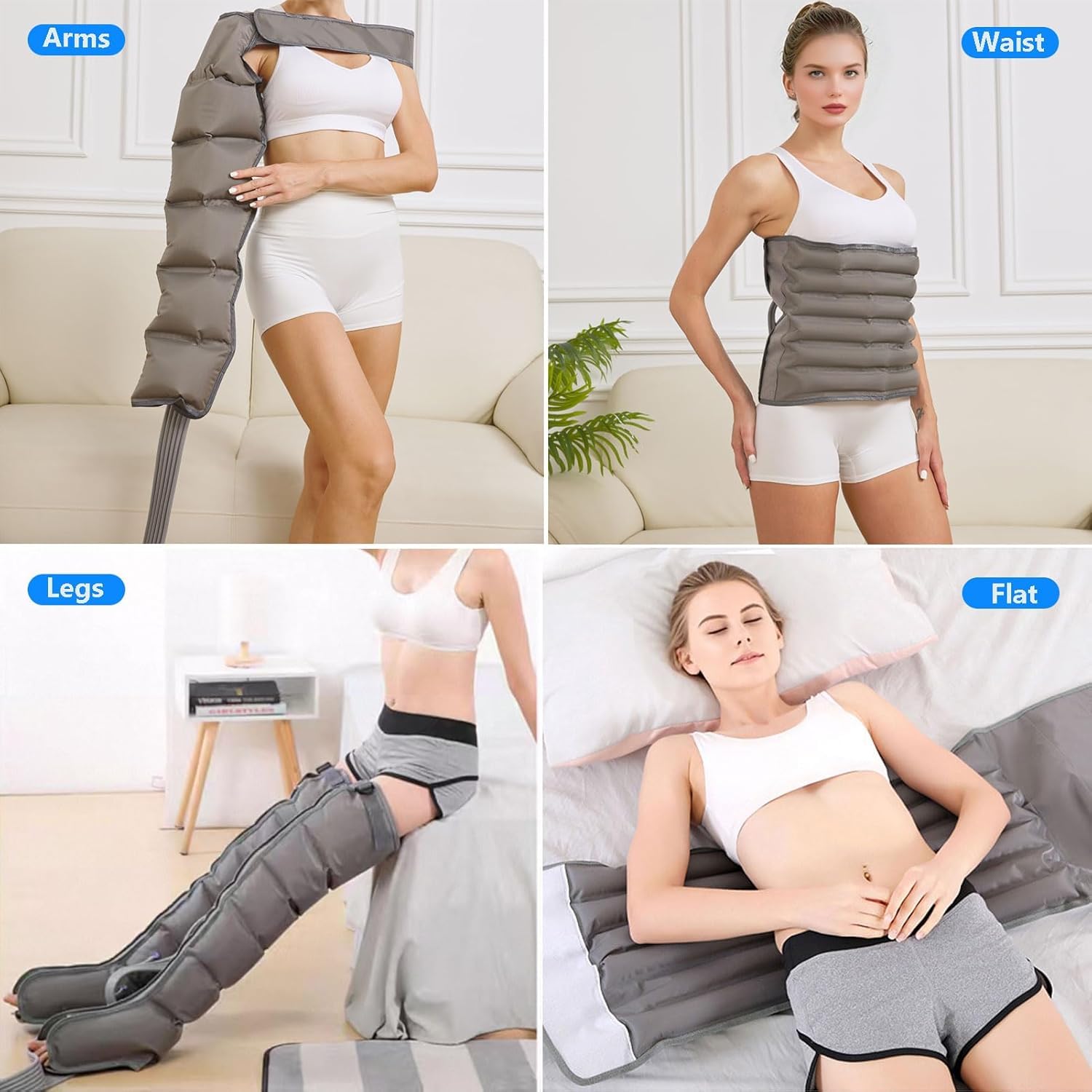Pressoterapia Gambe︱ Macchina per Pressoterapia a Casa︱ Linfodrenaggio Gambe︱Massaggiatore Gambe Linfodrenante︱ Pressoterapia Linfodrenaggio Cellulite︱ Massaggio Gambe