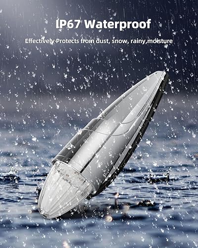 Miniatura 4 de 17 luces LED de cabina de torpedo con luces de techo de cabina de marcador de techo de marcha de LED transparentes cromadas compatibles con camiones