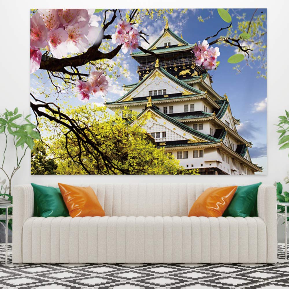 日本景色壁画【大阪城】（3点セット合わせ）