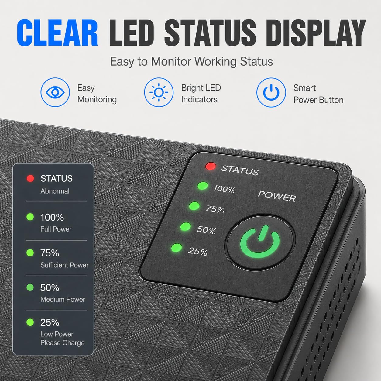 Mini USV batteria di backup per router, batteria integrata da 10400mAh, protezione da sovratensione con PoE, uscita USB 5V/2A, DC 5V/9V/12V,2A, alimentazione di emergenza per modem, telecamera