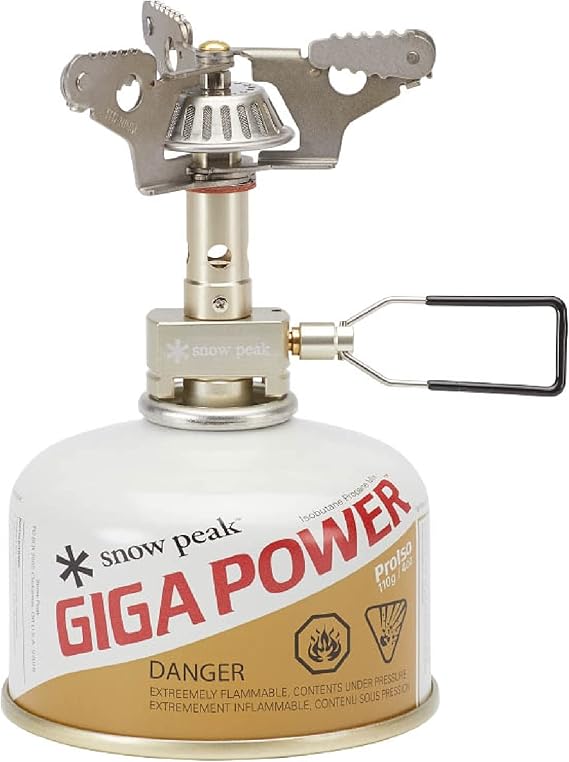 Amazon スノーピーク(snow peak) バーナー ギガパワー マイクロマックス ウルトラライト GST120R