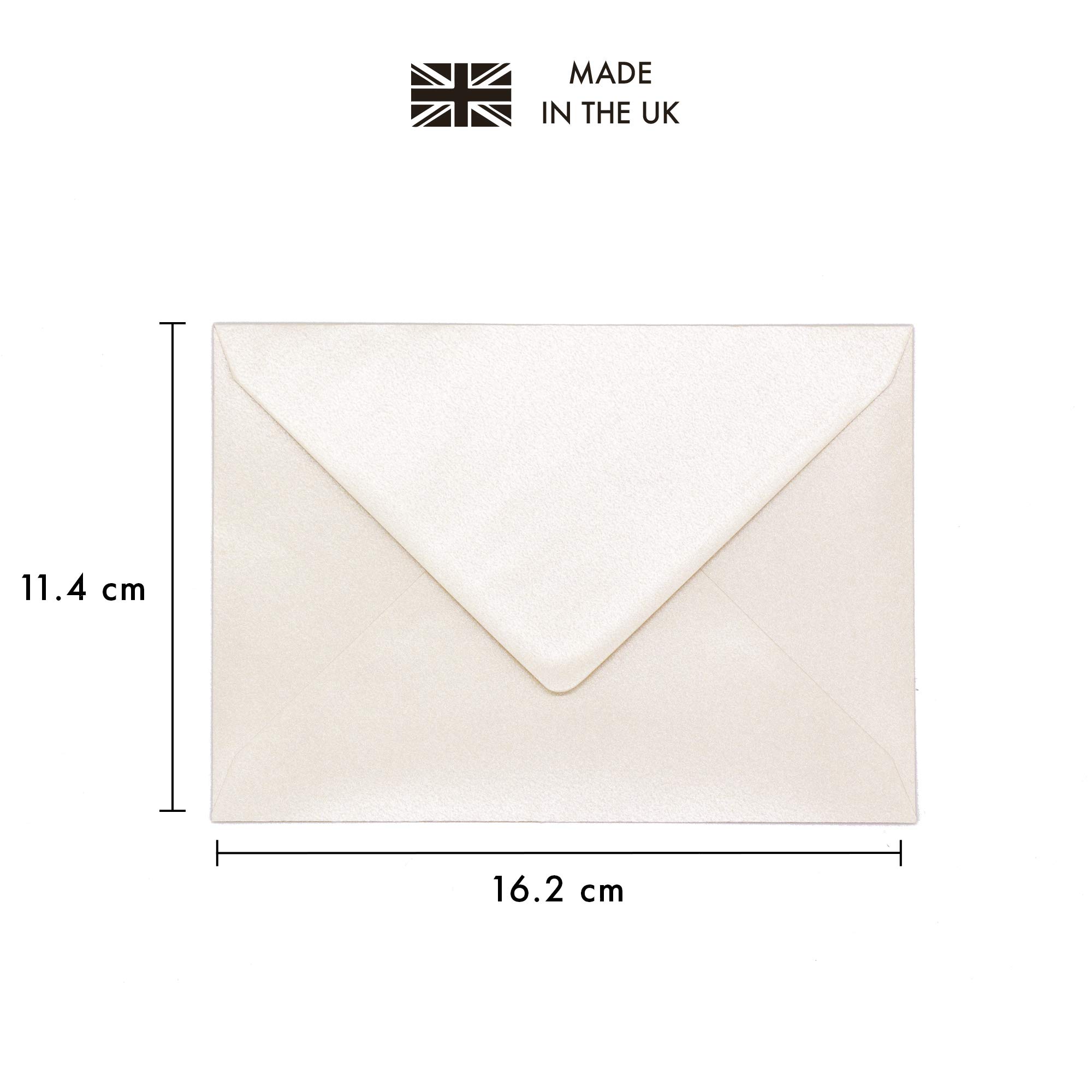 Paquete De 50 Sobr Pukka Pad - C6 Manilla Engomado 114 Mm X 162 Mm 50 Por Paquete