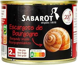 Sabarot Finest Burgundy Snails 200 g