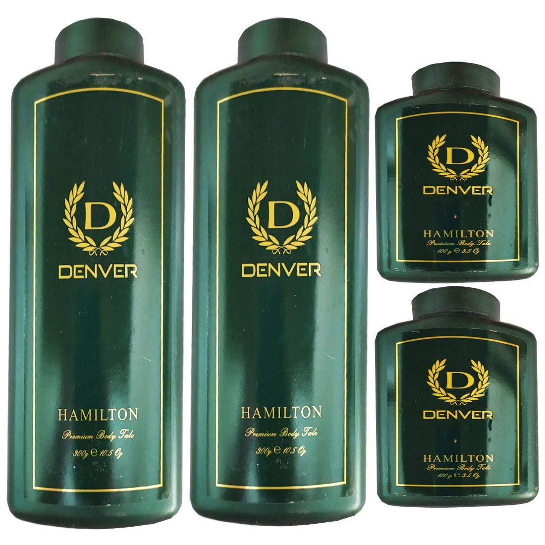 Denver2 HAMILTON PREMIUM BODY TALC (300GM) + 2 HAMILTON PREMIUM BODY TALC (100GM)