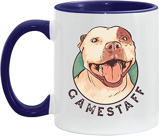 Staffordshire Bull Terrier Dog Gift for Gamestaff Pet Lovers 11oz 15oz Inner Color Accent Mug