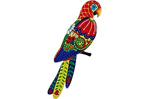 Vibrant Parrot Wall Decor: A Touch of Nature for Indoor and Outdoor Spaces