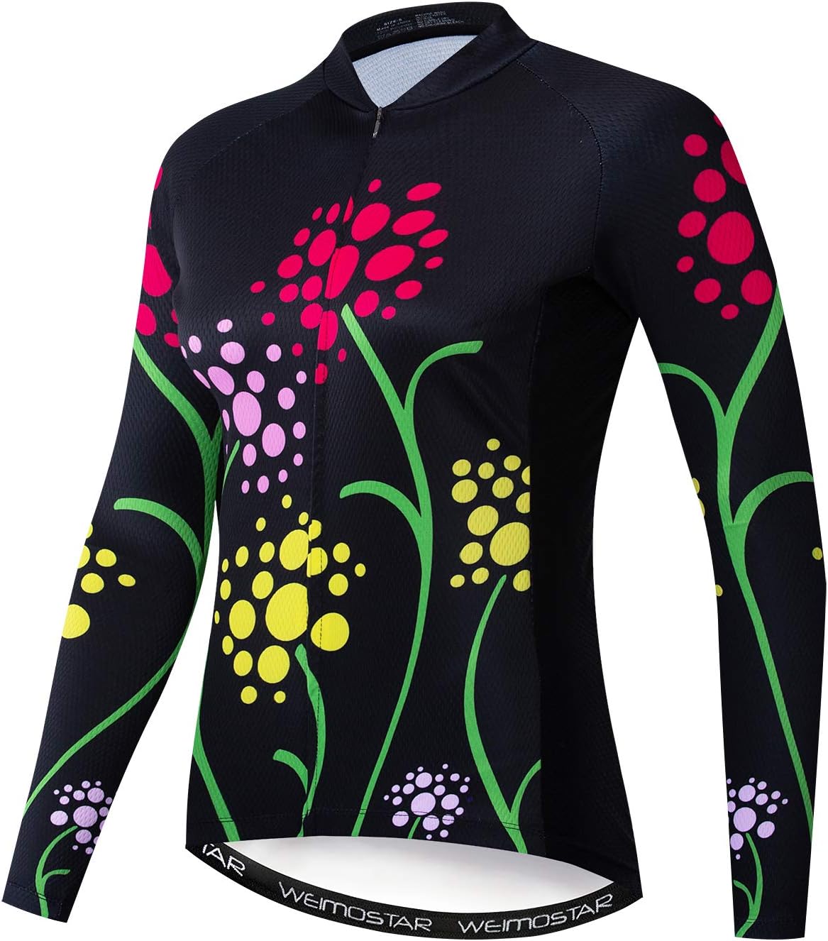 Weimostar Women's Cycling Jersey Long Sleeve Bike Shirt Top MTB Bicycle Clothing Breathable