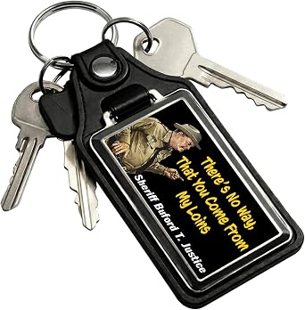 Brotherhood Car Key Chain for Buford T Justice - Smokey Bandit Keychain