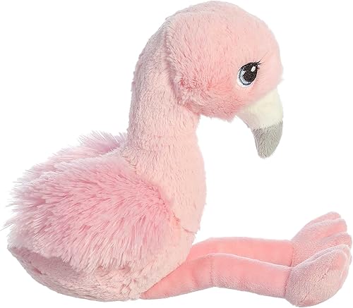 Miniatura 3 de Aurora® Inspirational Precious Moments™ Flora Flamingo - Recuerdos apreciados - Comodidad duradera, color rosa, 8.5 pulgadas