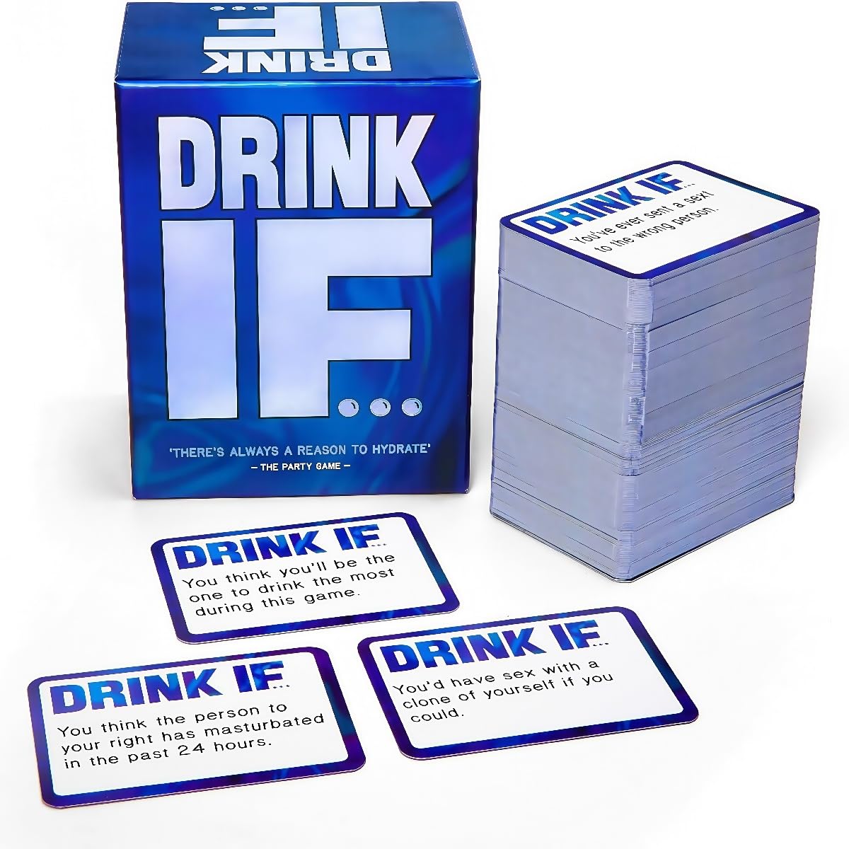 Drink IF Adult Drinking Party Game,600 Hilarious Questions for Friends & Family to get You Buzzed & Drunk-Perfect Card Game for Ice Breakers & Fun Board Games-Night Girls Night out-Party Game Cards