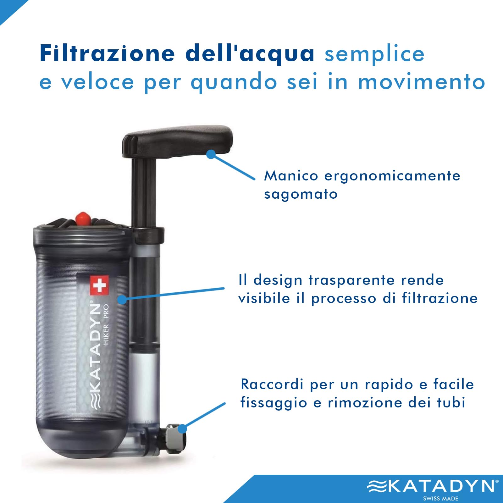 Katadyn Hiker Pro Filtro Filtro dell'acqua