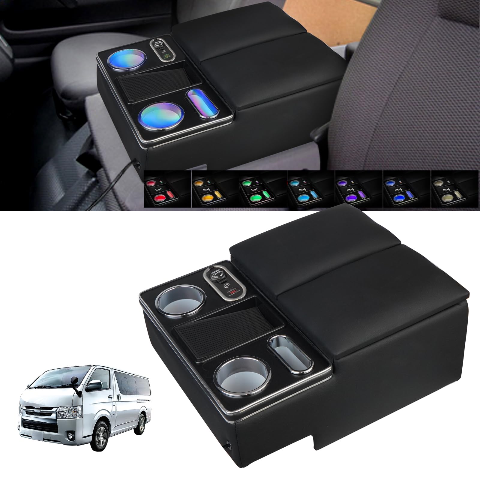 Amazon | POWER PANDA トヨタ ハイエース 200系 VAN DX 専用 