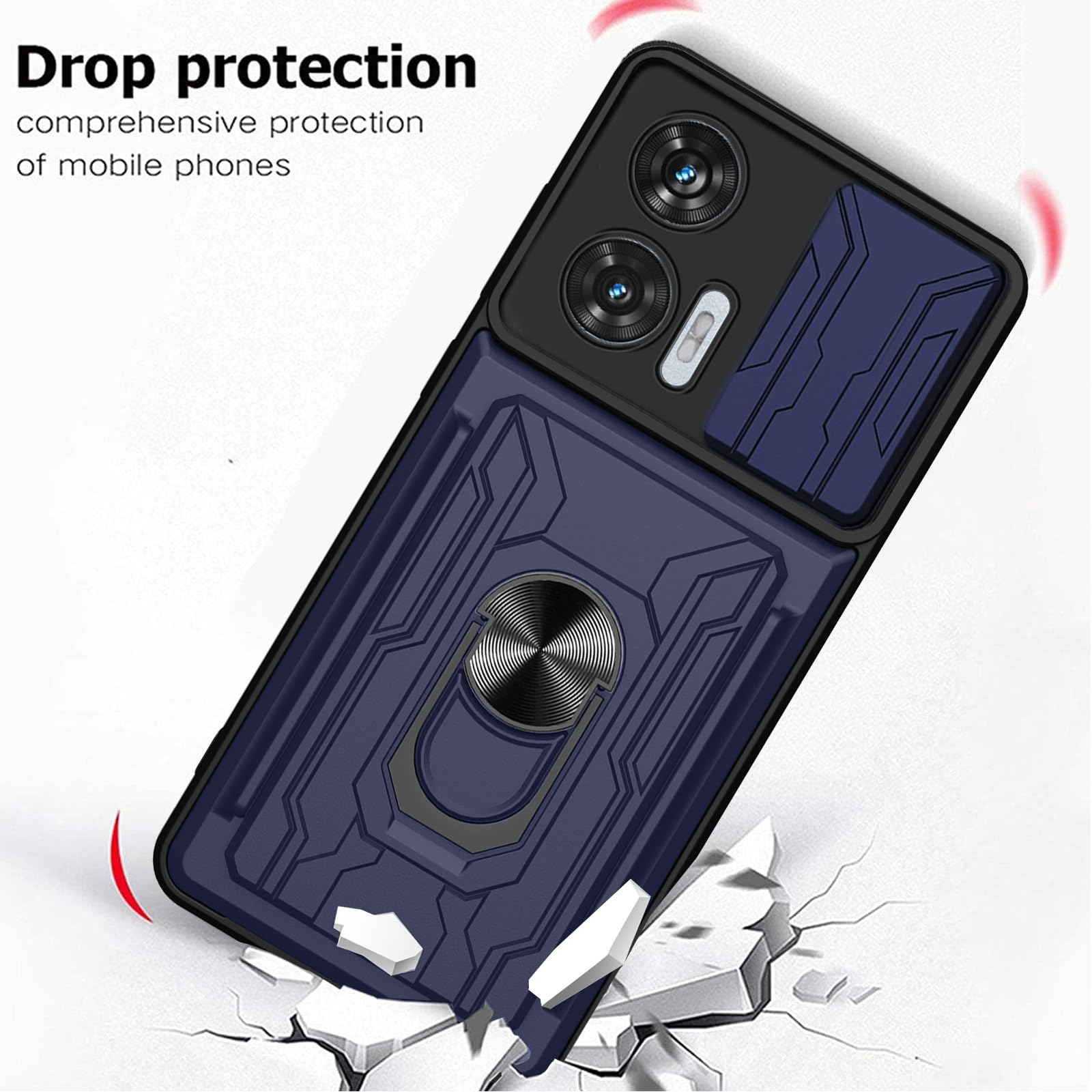 KZIOACSH Case for Motorola Edge 50 Fusion 5G - Image 2