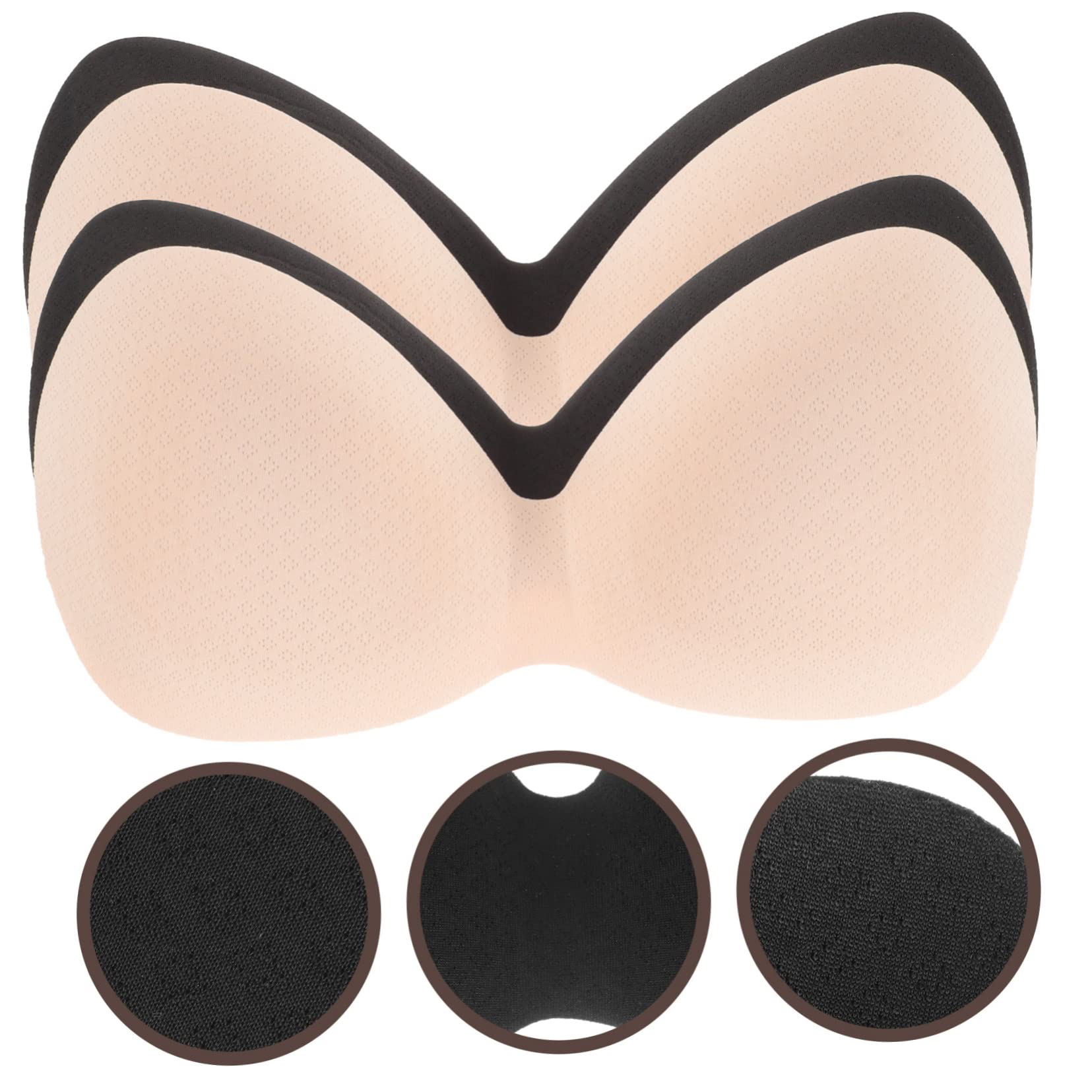 LIFKOME Relleno Coser Vestido Almohadillas Para El Bañador 20 Piezas Almohadillas De Ropa Interior Sujetador Almohadilla Para El Sartenes Bra Nylon
