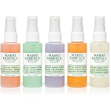 Mario Badescu Facial Spray Collection with Rose Water, Cucumber, Lavender and Orange Blossom, Multi-Purpose Cooling and Hydrating Face Mist for All Skin Types, Dewy Finish