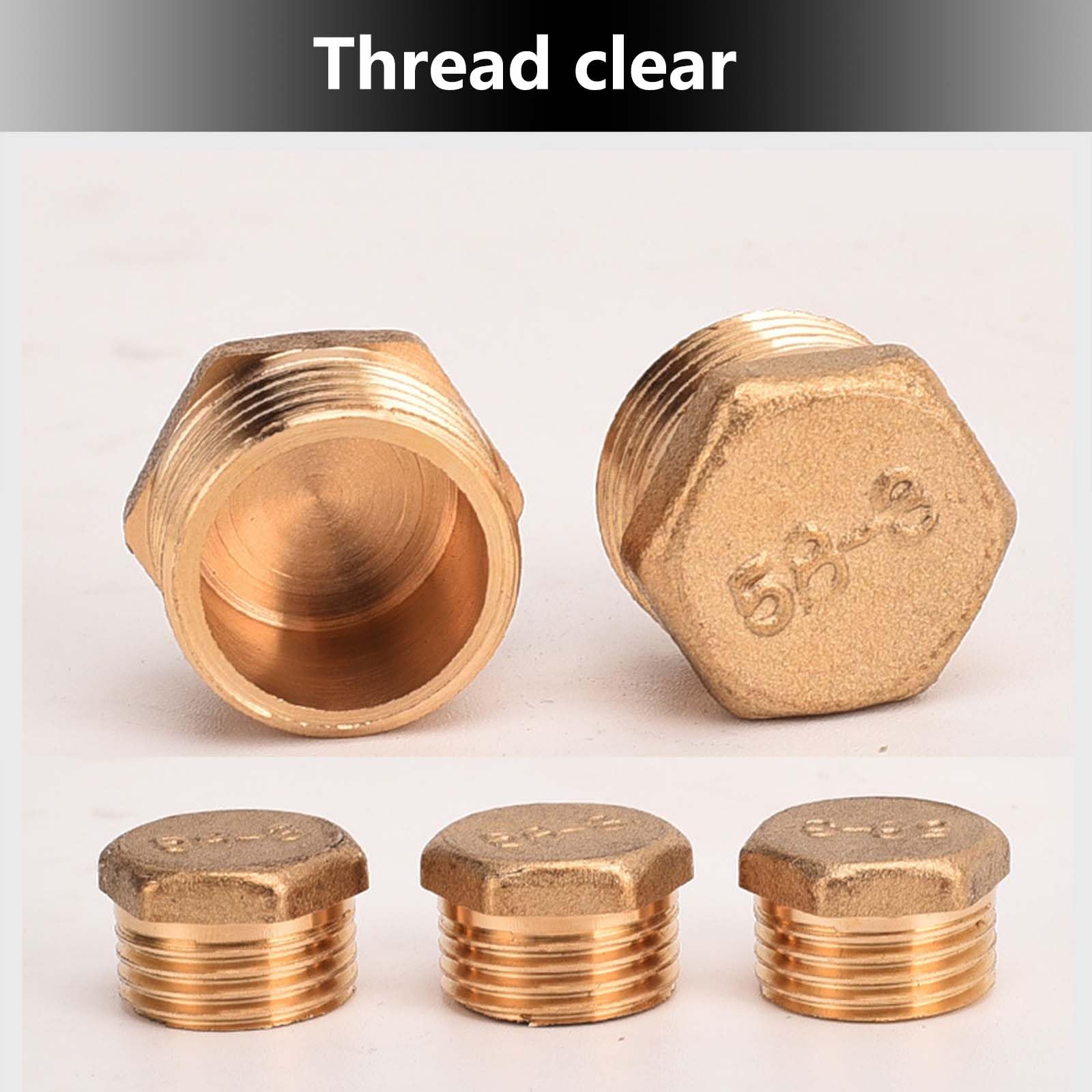 TREABEAR Pack Of 12 Blanking Plugs, Water Pipe, Blanking Plugs, Ale