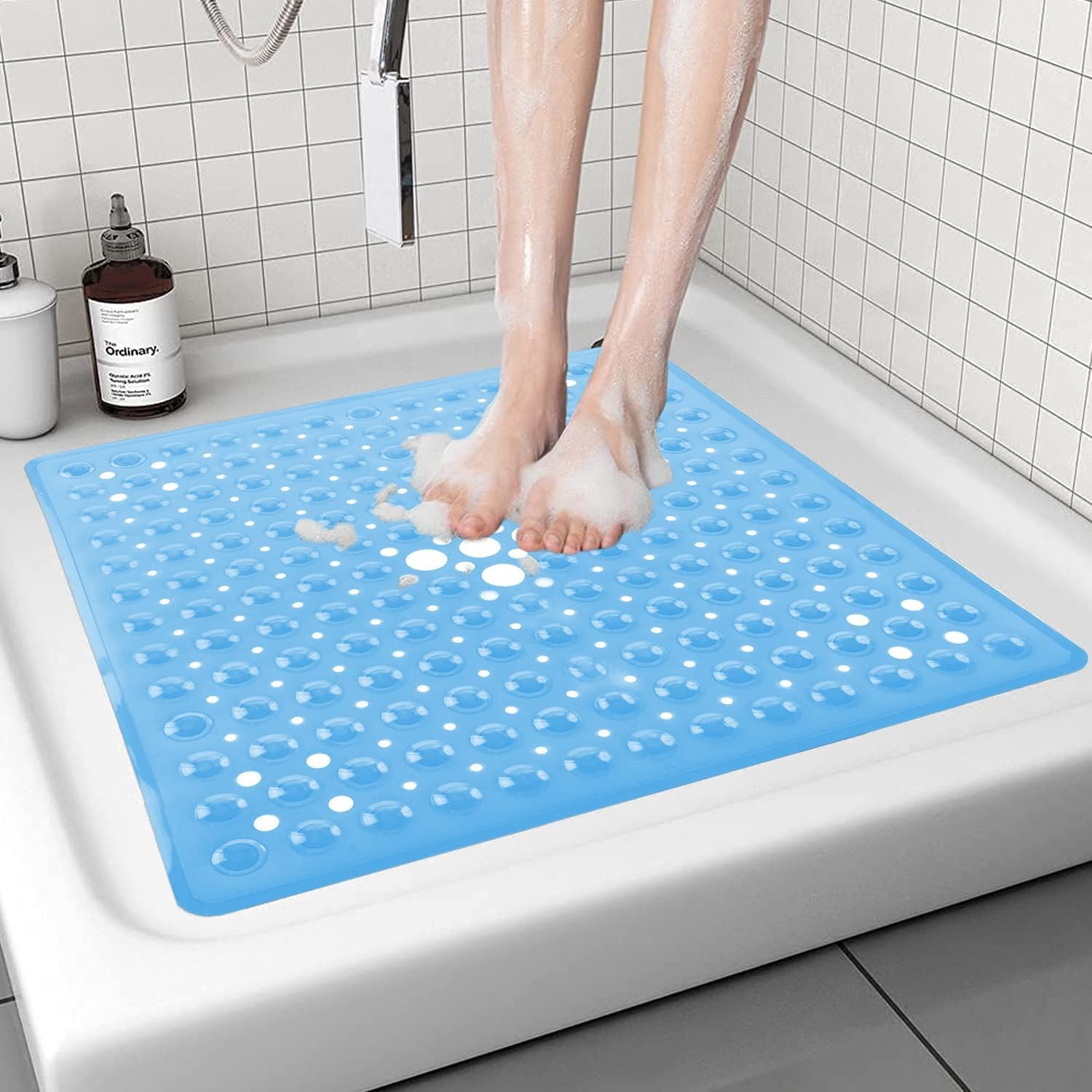 Oxford Homeware Shower Bath Mat Non Slip Anti Mould - Image 3