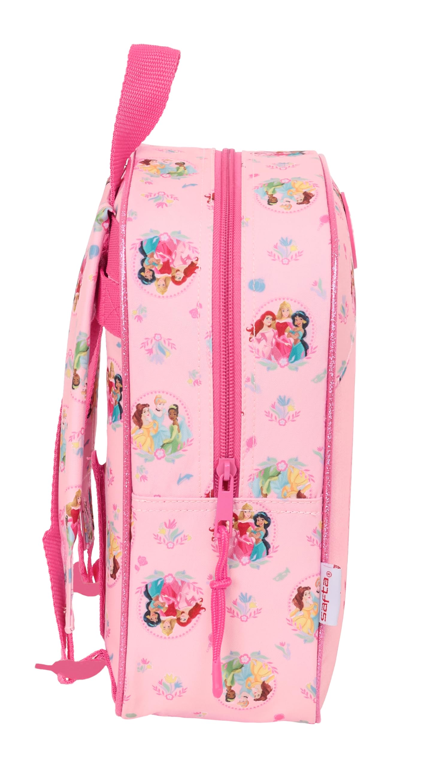 PRINCESAS DISNEY - plecak dziecięcy, plecak dziecięcy, plecak szkolny, odpowiedni do samochodu, idealny do przedszkola, wygodny i wszechstronny, jakość i wytrzymałość, 22 x 10 x 27 cm