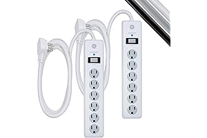 6-Outlet Surge Protectors | GE 2.0