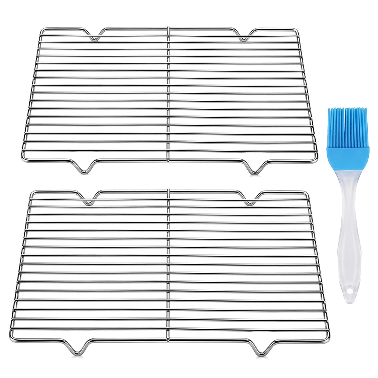 lot 2 grilles refroidissement acier
