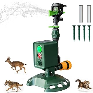Solar Solar Sprinkler Animal Repellent