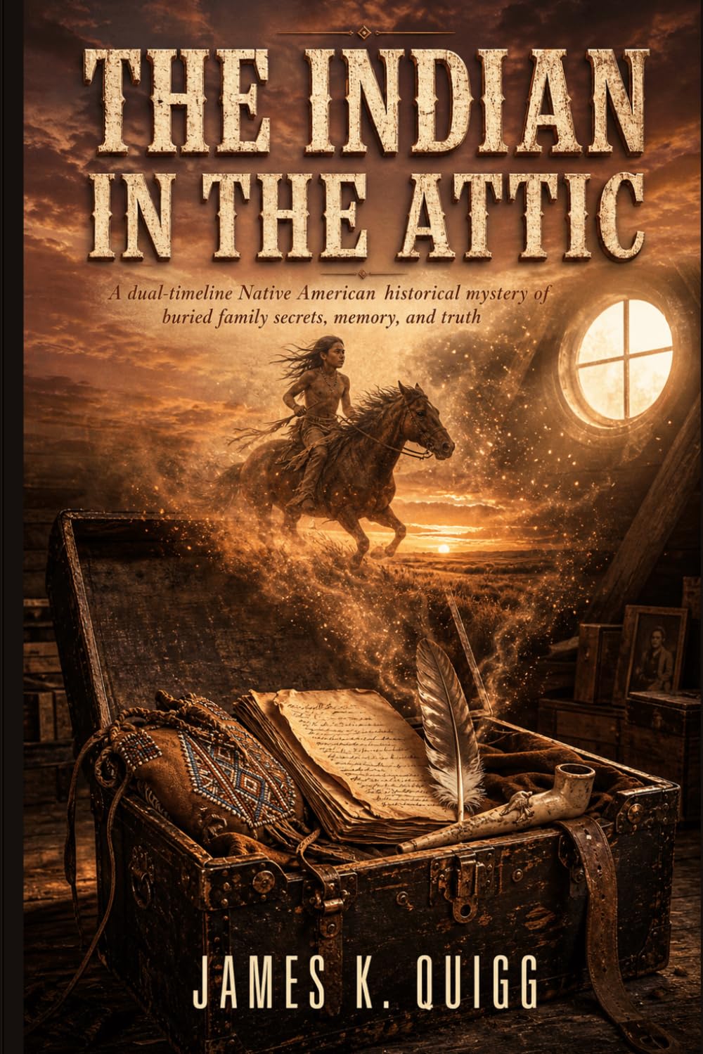 The Indian in the Attic: A dual-timeline Kiowa historical mystery of buried family secrets, memory, and truth