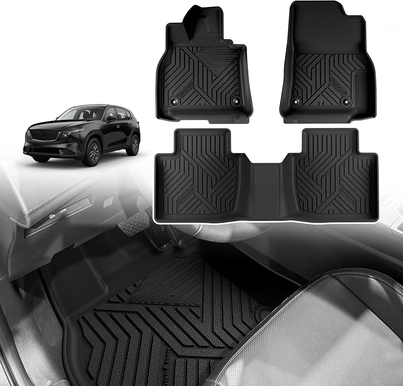 Tapetes automotivos TripleAliners em TPE para Mazda CX-5 2026 e 2027 – 1 unidade