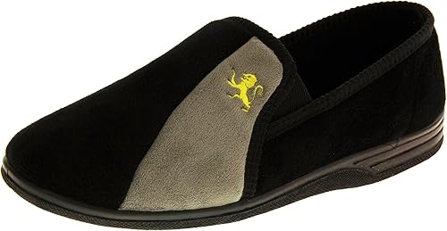 mens slippers full back