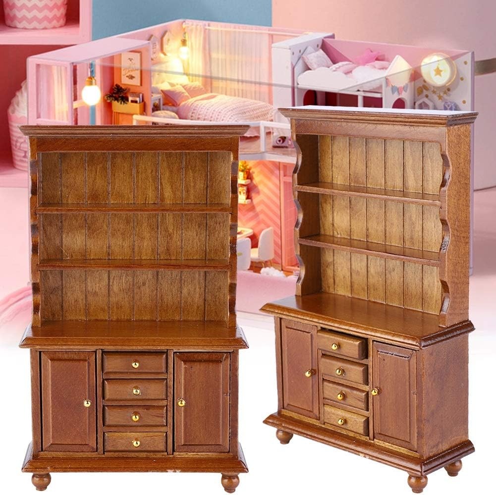 12 Miniature Doll House Bookshelf Accessory Bookcase my mini doll house
