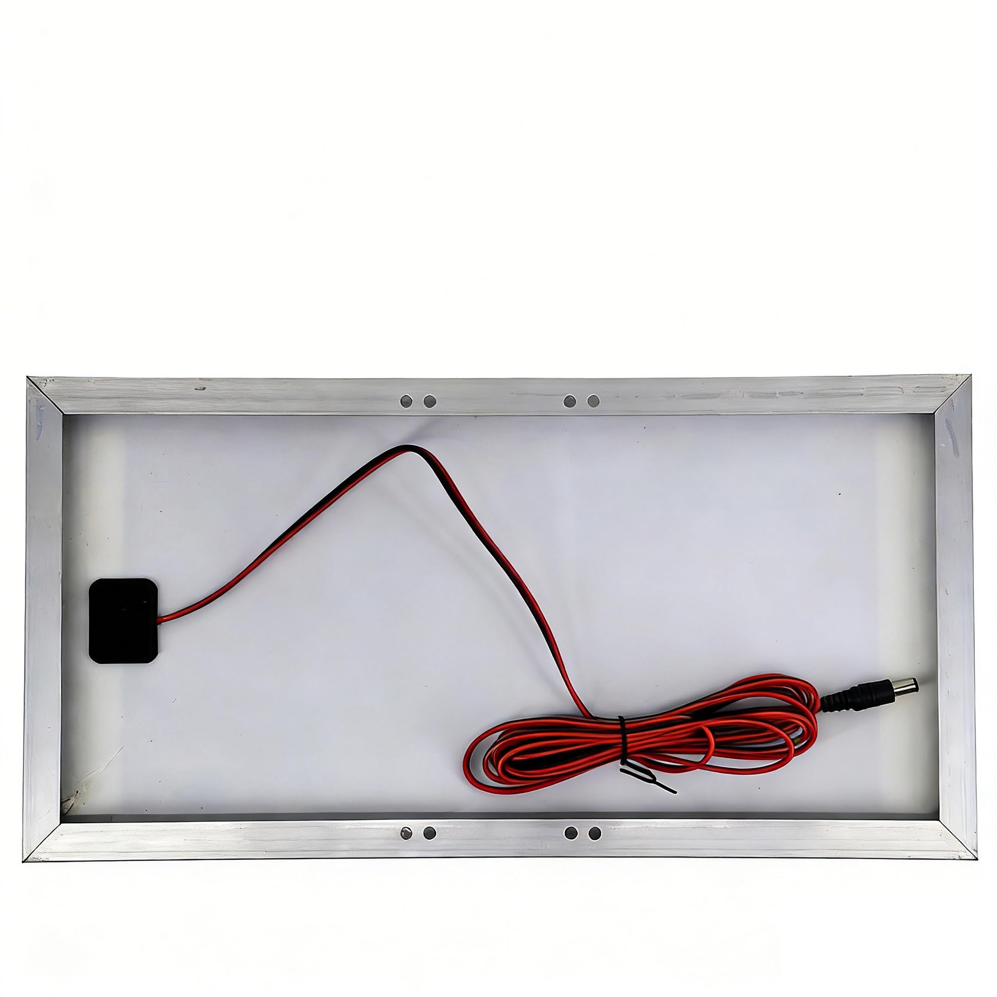 2pcs Monocristallino Solare 16W 12V per la Casa di Backup Power Car Manutenzione e Campeggio Energia Leggero Solare