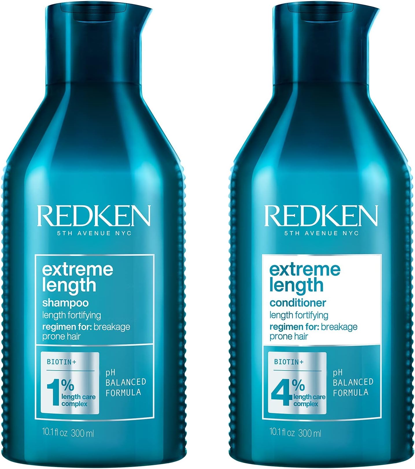 Extreme Length, Shampoo and Conditioner Set, Biotin, for Longer, Stronger Hair, 300 ml