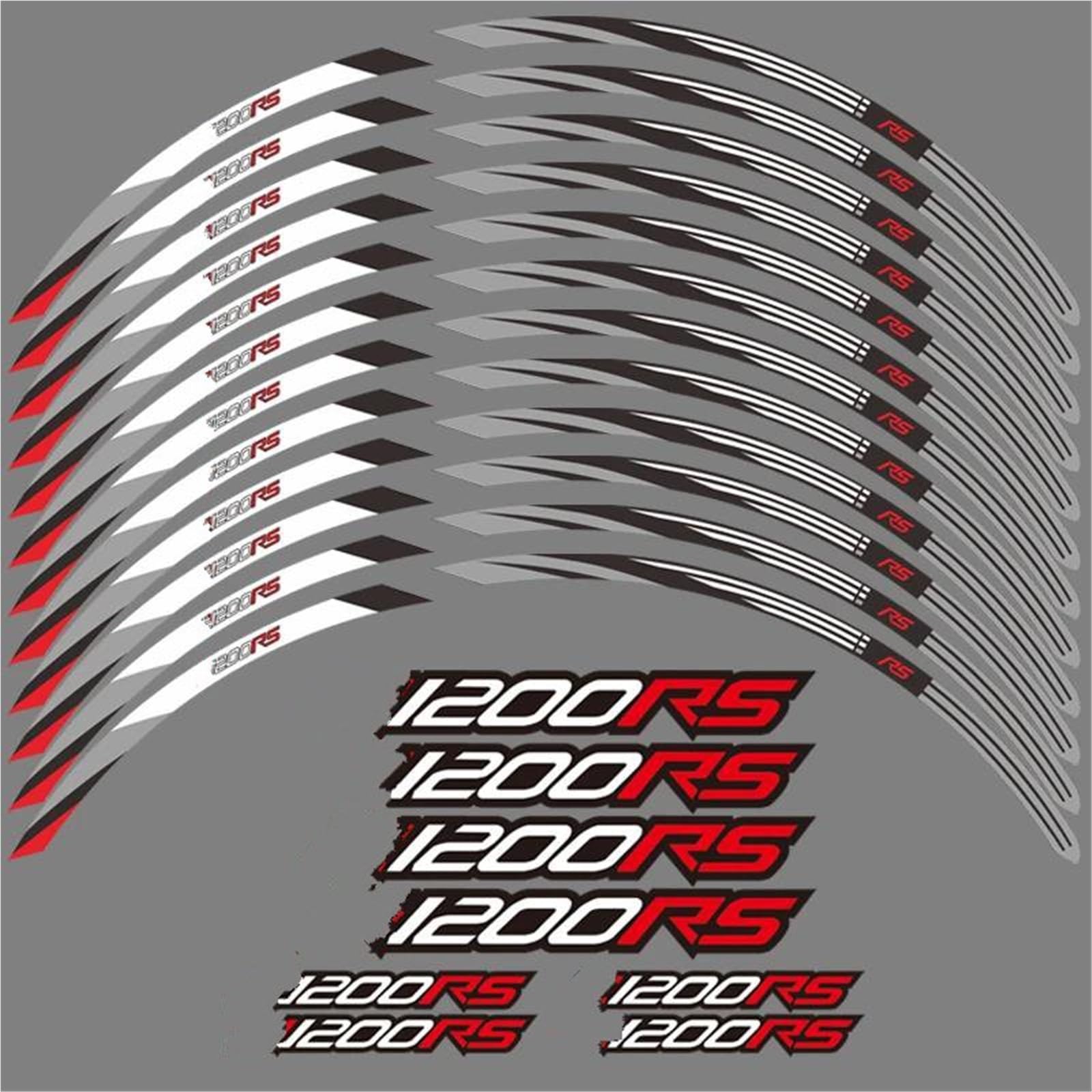 Motorcycle Wheel Stickers for BMW R1200R R1200 R 1200 1200R