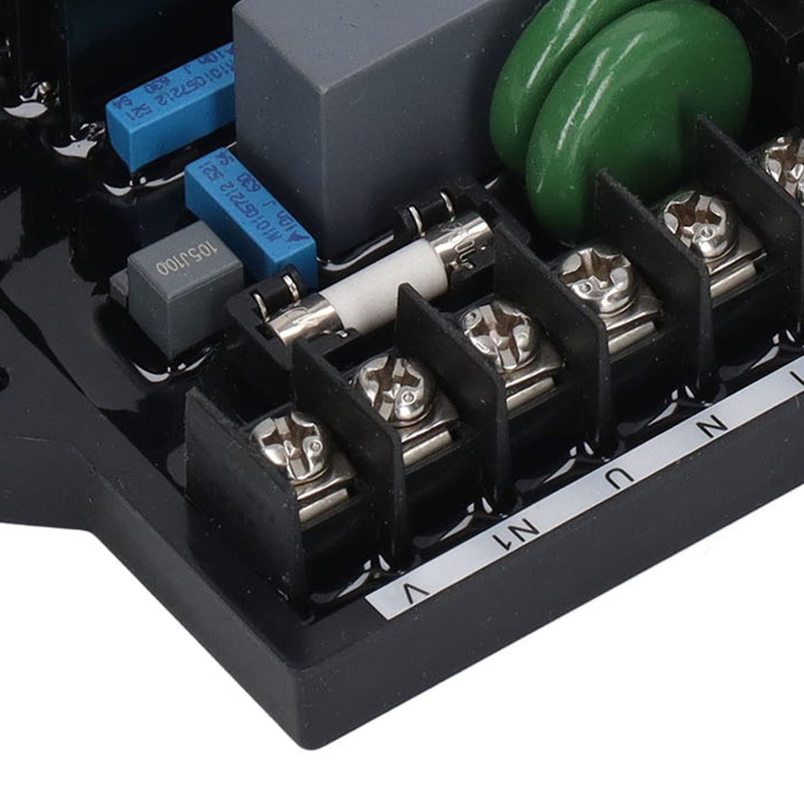Regulador de Voltaje Automático R120 AVR Protección contra Sobretension para Generadores Entrada 277V RMS