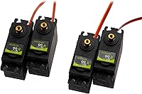 Vista 1 de MG-996 1.94 oz Servo Metal Gear de alta velocidad Servo Motor servo digital para robots bipedados programables, manipuladores, barco de control