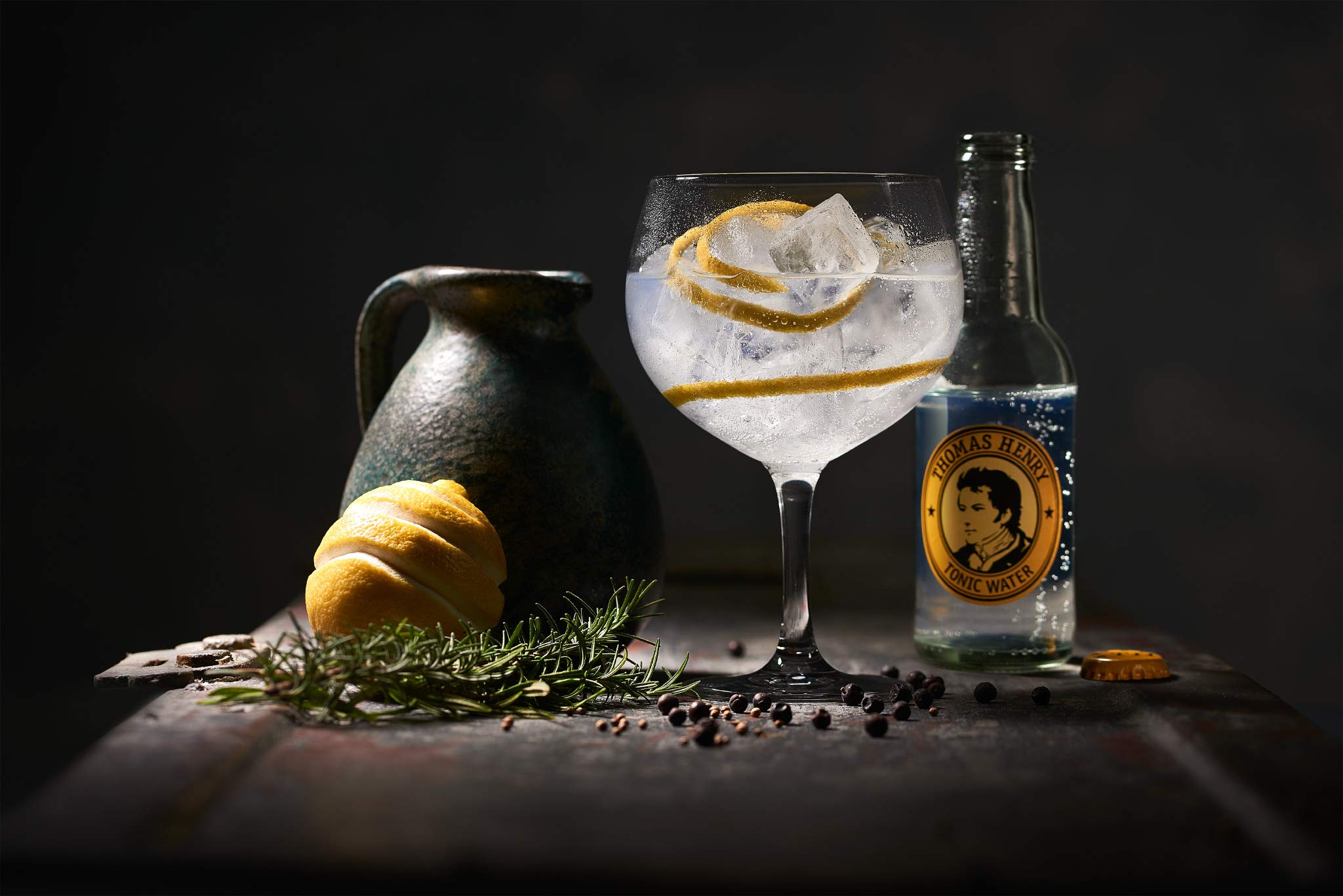 Thomas Henry Set di 10 varietà Tonic Water, Dry, Botanical, Cherry Blossom, Spicy Ginger, Ale, Lemon Amaro, Soda Water, Mystic Mango & Pink Pompelmo