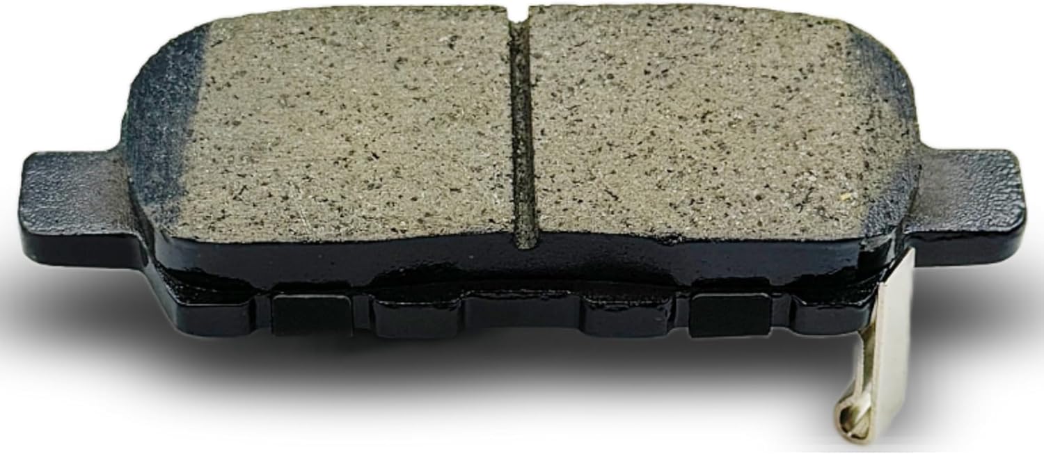 Front Rear Ceramic Brake Pads Set Compatible with 2003-2005 Infiniti G35,2003-2005 Nissan 350Z,2007-2013 Nissan Altima,2011-2017 Juke,2007-2012 Sentra
