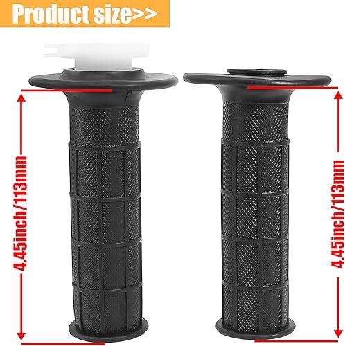 Miniatura 2 de Juego de cables de agarre con mango de acelerador giratorio para 50cc 60cc 66cc 90cc 110cc 125cc 150cc-190cc 4 tiempos Pit Dirt Mini Pocket Bike ATV