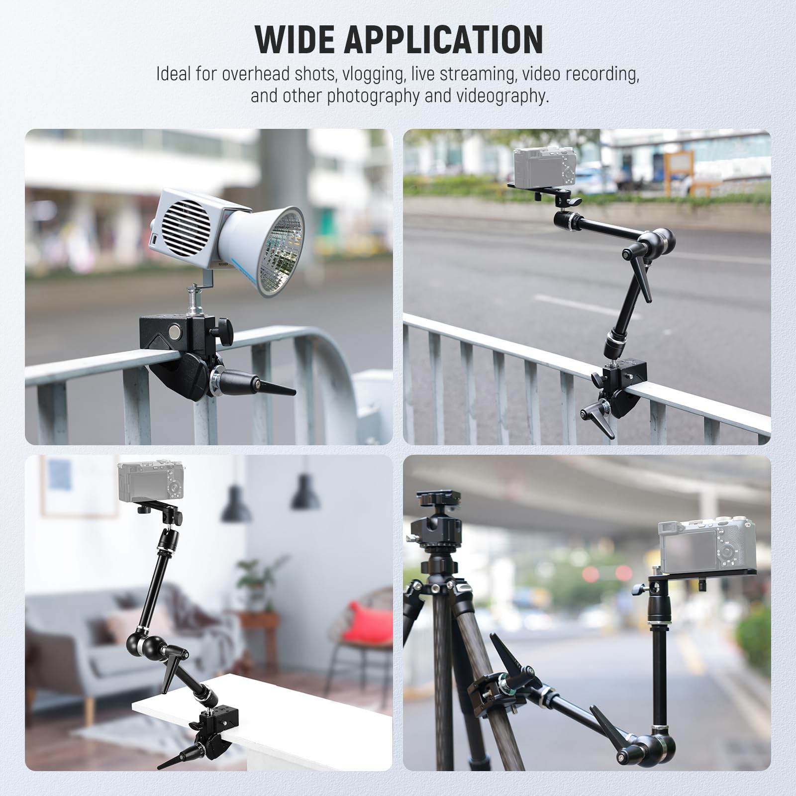 Elgato Arm SHOPEE Camera Desk Mount With Auxiliary Holding Arm