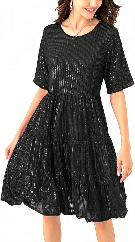slim fit dress slacks Kricesseen Sexy Glitter Sequined Mesh Patchwork Mini Dress Summer Wome –  Global Fashions GC main image 0