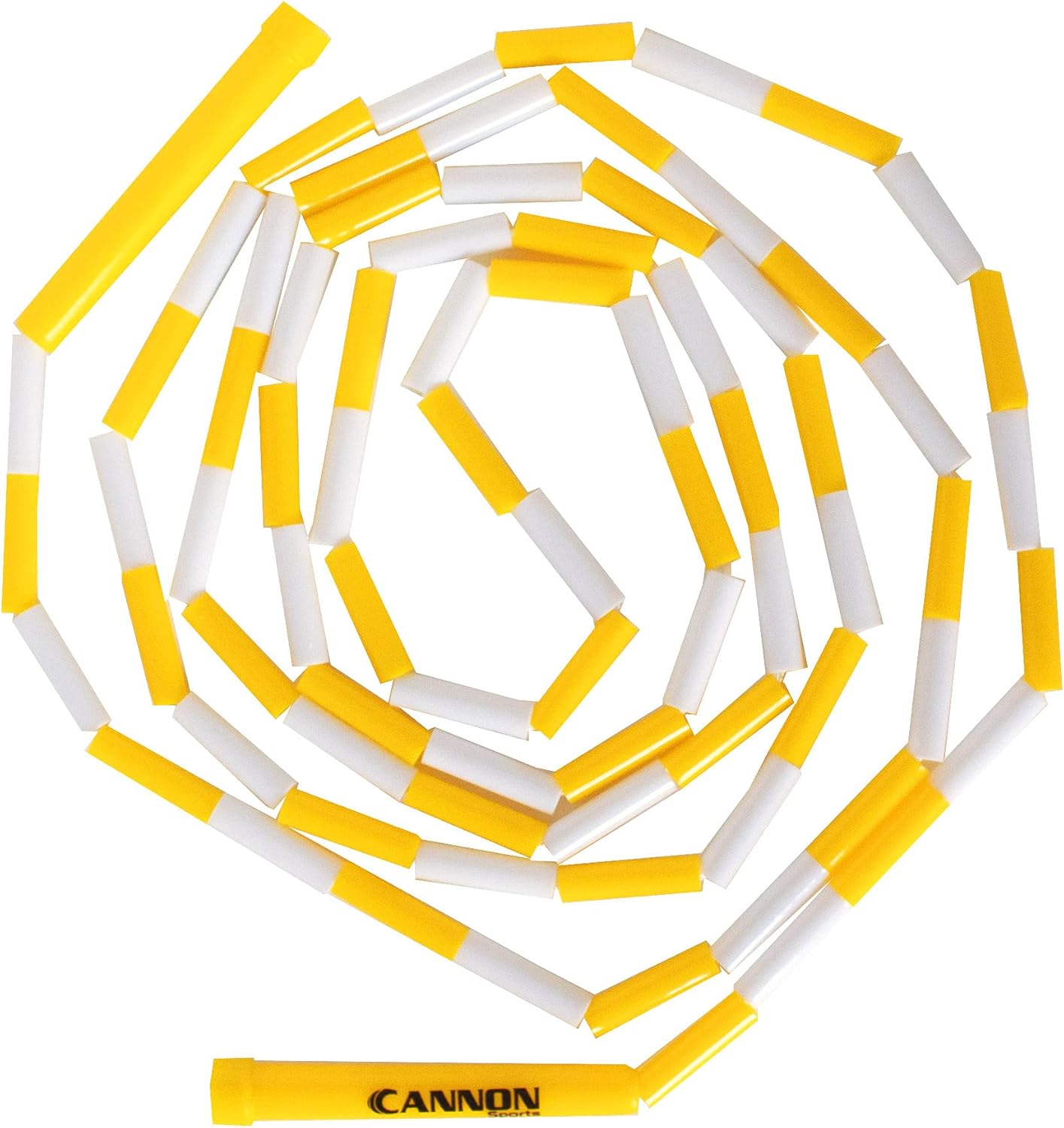 Cannon Sports Segmented Jump Ropes for Indoor and Outdoor Fitness (10 Feet - Yellow/White) : Sports & Outdoors