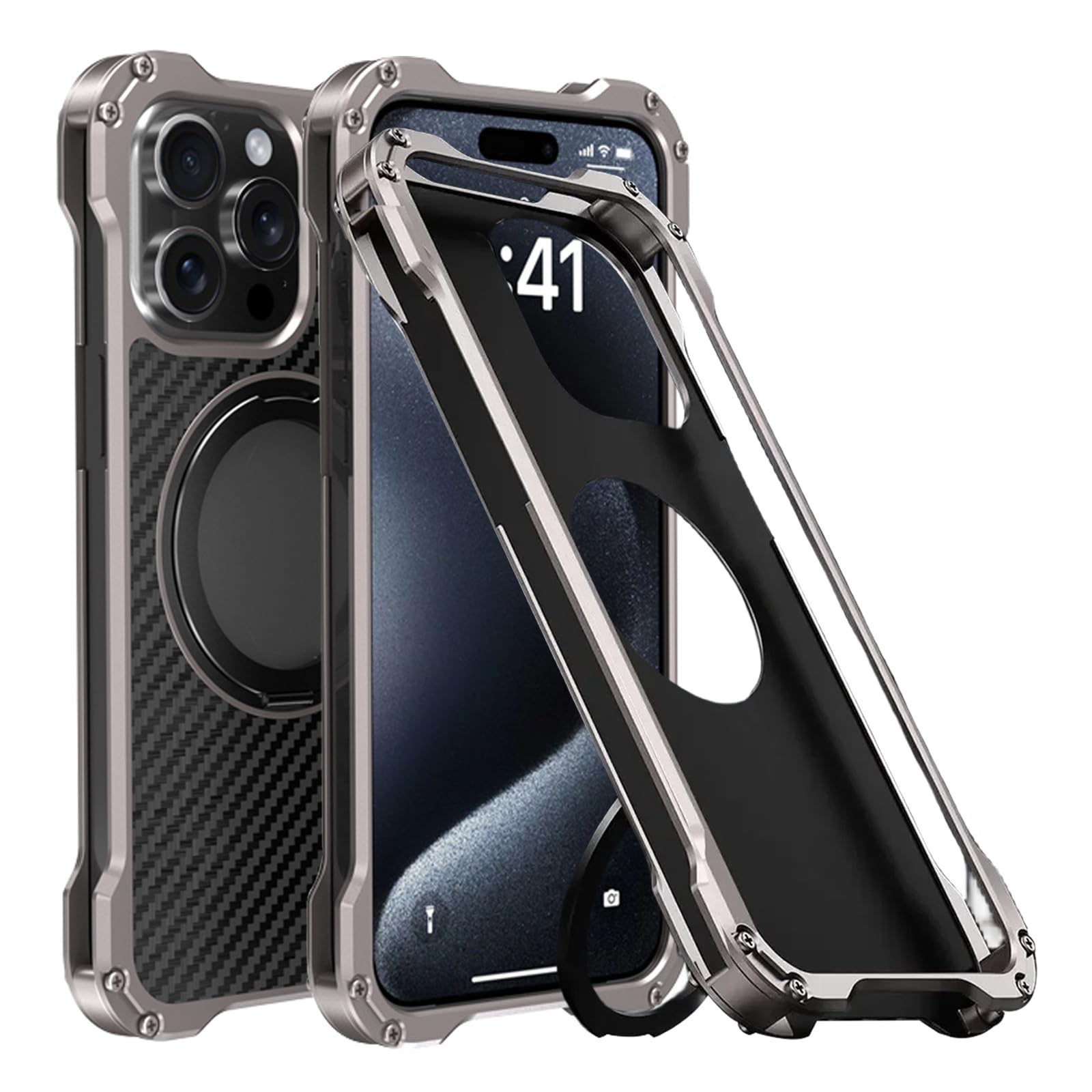 Coque iPhone 15 Plus MagSafe idéale pour le streaming vidéo avec béquille intégrée - 8