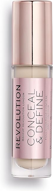 Makeup Revolution, Conceal & Define Concealer, C1, 4g