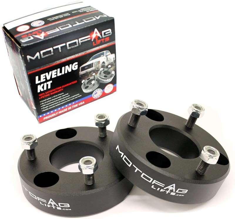 Kit de nivelamento dianteiro 2" MotoFab Lifts DR-2 para Dodge Ram 1500 4WD – 2 unidades