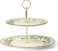 Vista 55 de Lenox 146504510 - Tazón de verduras navideño