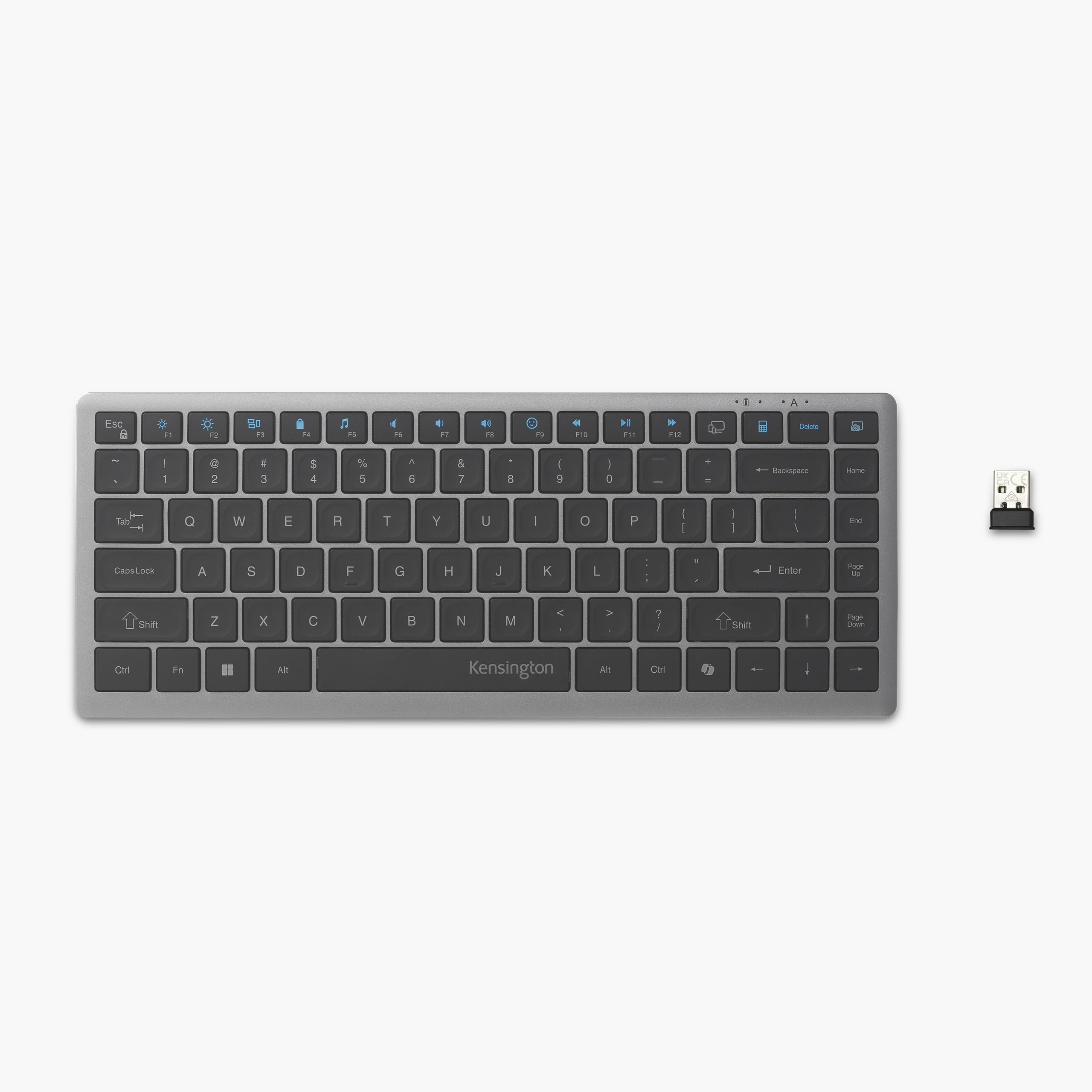 Kensington K75409UK KB435 EQ Rechargeable Multi-Device Compact