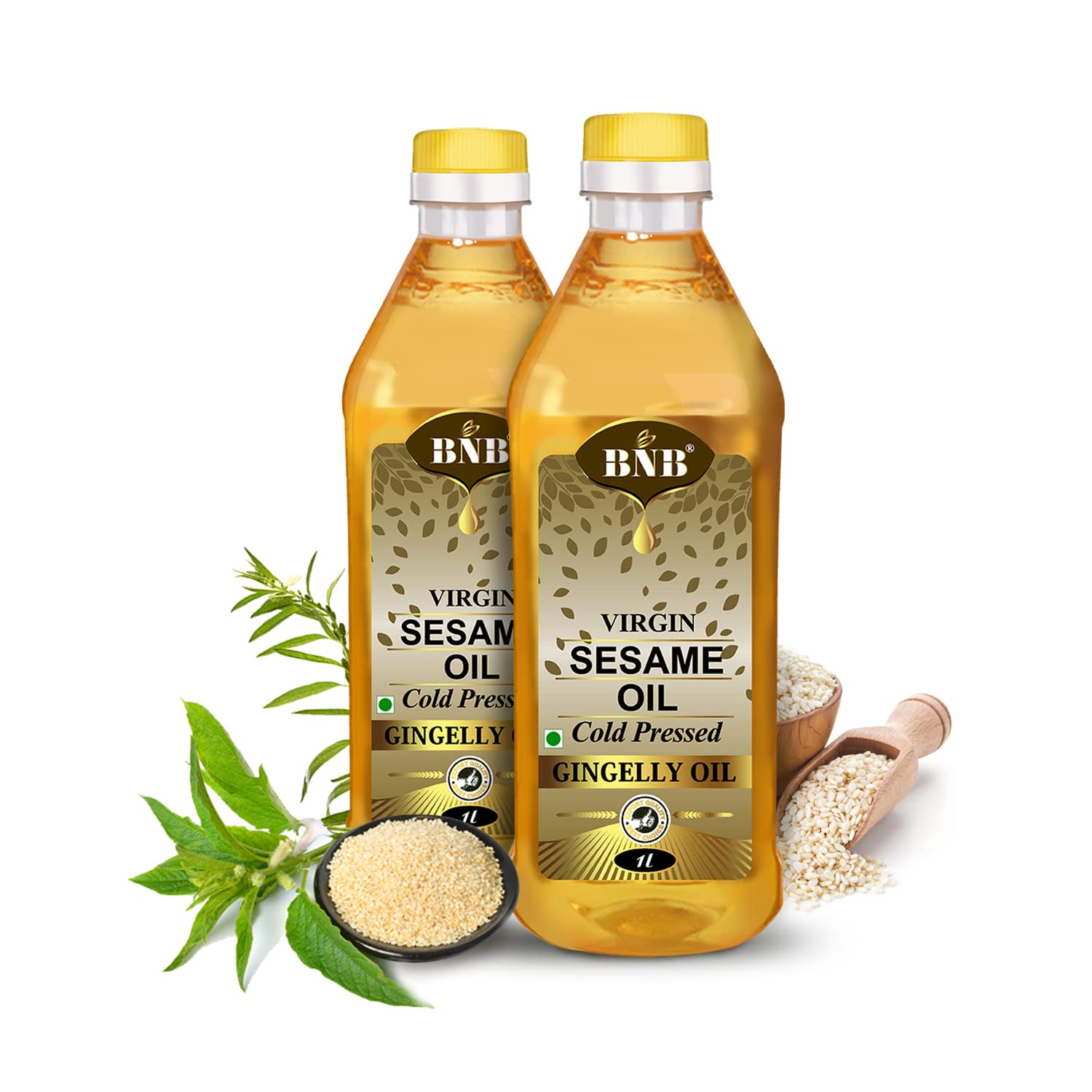 Bnb Virgin Sesame Oil | Til Oil | Gingelly Oil | Cold Pressed | Light Cooking Oil | Puja Oil | For Tempering, Sauteing, & Finishing | Neutral Flavour| 100% Pure | 2 Litre. (B08C356Q3G) Amazon Price History, Amazon Price Tracker
