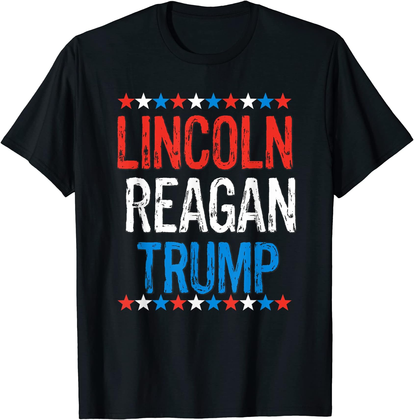 AllTrumpedUpLincoln, Reagan, Trump - Favorite Presidents T-Shirt